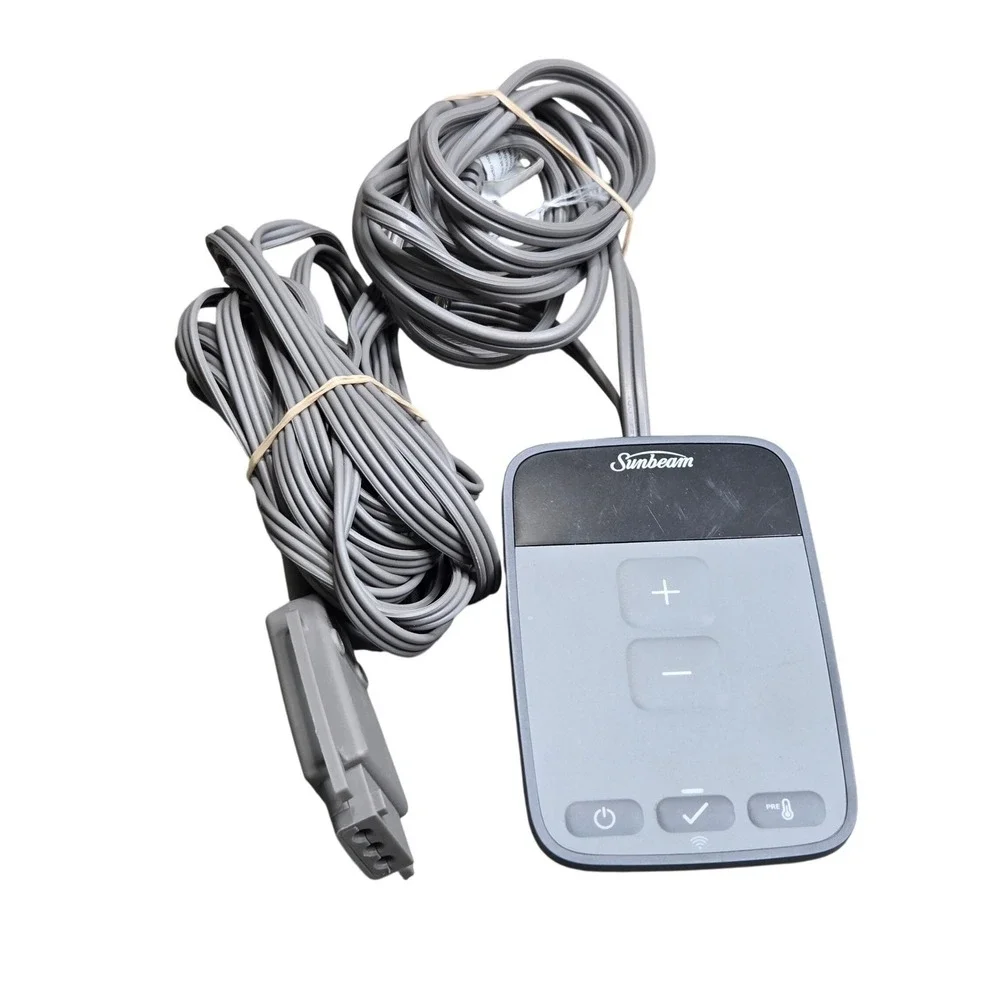 Sunbeam PP21 3 Pin Heated Blanket Controller Power Cord BCNTD-TF 120VAC 180W